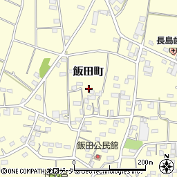 栃木県佐野市飯田町周辺の地図