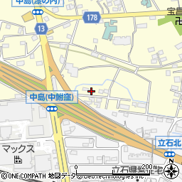 群馬県藤岡市中島441-5周辺の地図