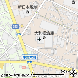 大利根倉庫株式会社　生産部周辺の地図