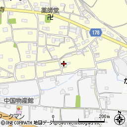 群馬県藤岡市中島327周辺の地図