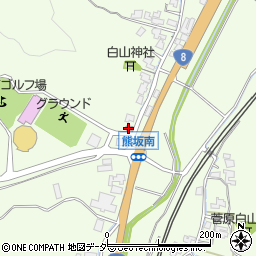 大聖寺警察署　熊坂駐在所周辺の地図