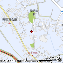 栃木県足利市県町1224周辺の地図