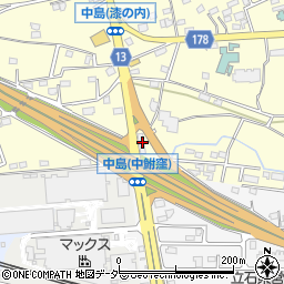 群馬県藤岡市中島450周辺の地図