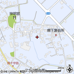 栃木県足利市県町1279周辺の地図