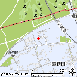 群馬県藤岡市森新田171-12周辺の地図