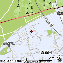 群馬県藤岡市森新田171-10周辺の地図