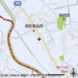 栃木県足利市県町1376周辺の地図