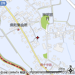 栃木県足利市県町1226-2周辺の地図