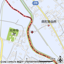 栃木県足利市県町1434周辺の地図