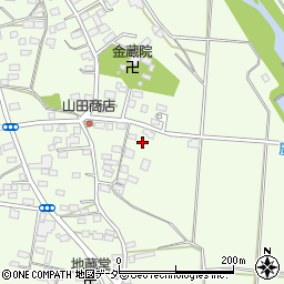 栃木県佐野市越名町415-2周辺の地図