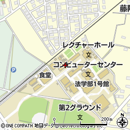 関東学園大学　広報課周辺の地図