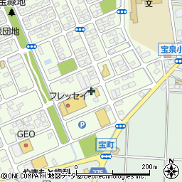 岩崎クリーニング店周辺の地図