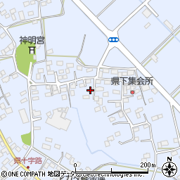 栃木県足利市県町1278-1周辺の地図
