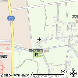 福嶋亜由美ピアノ教室周辺の地図