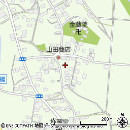 栃木県佐野市越名町387-1周辺の地図