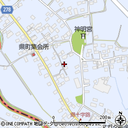栃木県足利市県町1226周辺の地図