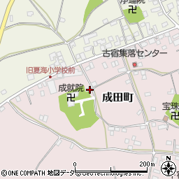 茨城県東茨城郡大洗町成田町281-3周辺の地図