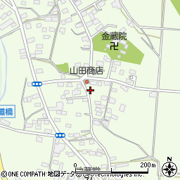 栃木県佐野市越名町386-2周辺の地図