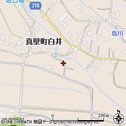 茨城県桜川市真壁町白井860-3周辺の地図