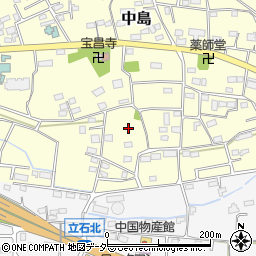 群馬県藤岡市中島361周辺の地図