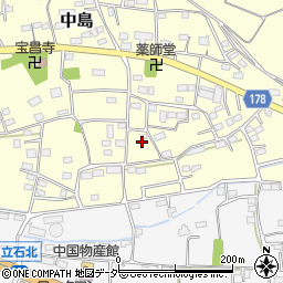 群馬県藤岡市中島314周辺の地図