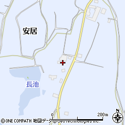 茨城県笠間市安居1398周辺の地図