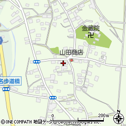 栃木県佐野市越名町385-11周辺の地図
