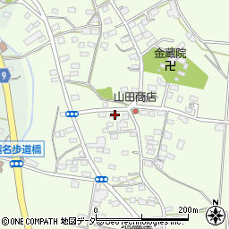 栃木県佐野市越名町385周辺の地図