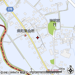 栃木県足利市県町1378周辺の地図