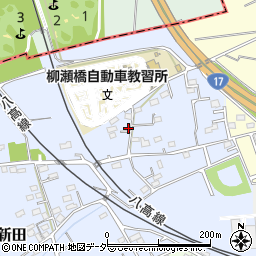 群馬県藤岡市森新田213-4周辺の地図