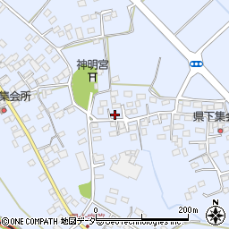 栃木県足利市県町1293-3周辺の地図