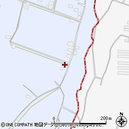 茨城県笠間市安居1185周辺の地図