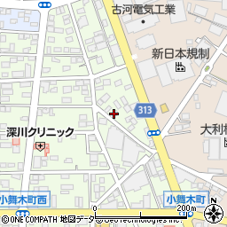 高澤畳店周辺の地図