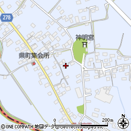 栃木県足利市県町1228周辺の地図