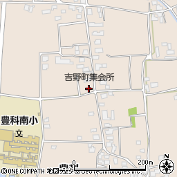 長野県安曇野市豊科2854周辺の地図