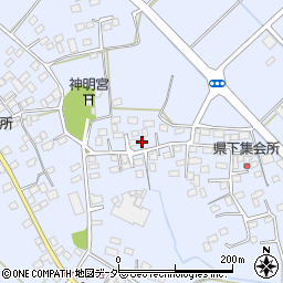 栃木県足利市県町1293-6周辺の地図