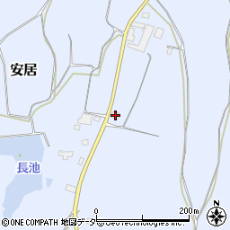 茨城県笠間市安居1347周辺の地図