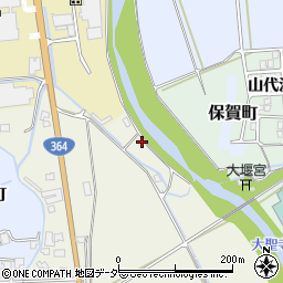 石川県加賀市河南町（リ）周辺の地図
