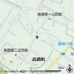 栃木県佐野市高橋町313周辺の地図