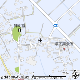 栃木県足利市県町1282-1周辺の地図