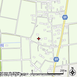 群馬県太田市新田高尾町155周辺の地図