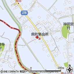 栃木県足利市県町1442周辺の地図