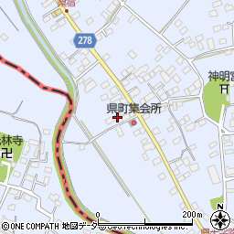 栃木県足利市県町1441-2周辺の地図