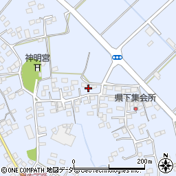 栃木県足利市県町1283周辺の地図