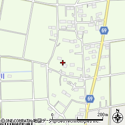 群馬県太田市新田高尾町156周辺の地図