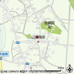 栃木県佐野市越名町801-1周辺の地図