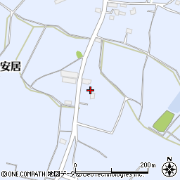 茨城県笠間市安居2502周辺の地図