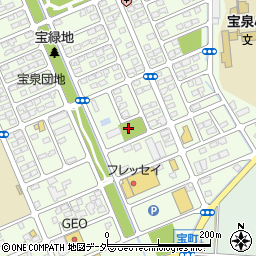 宝町南公園周辺の地図