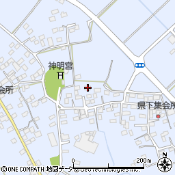 栃木県足利市県町1293-1周辺の地図