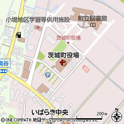茨城町役場　町民課周辺の地図